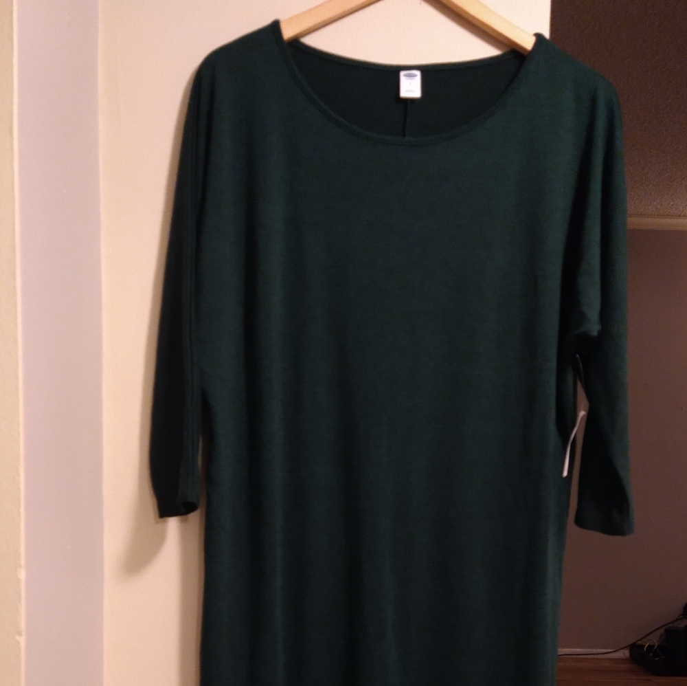 Dark green Autumn dress